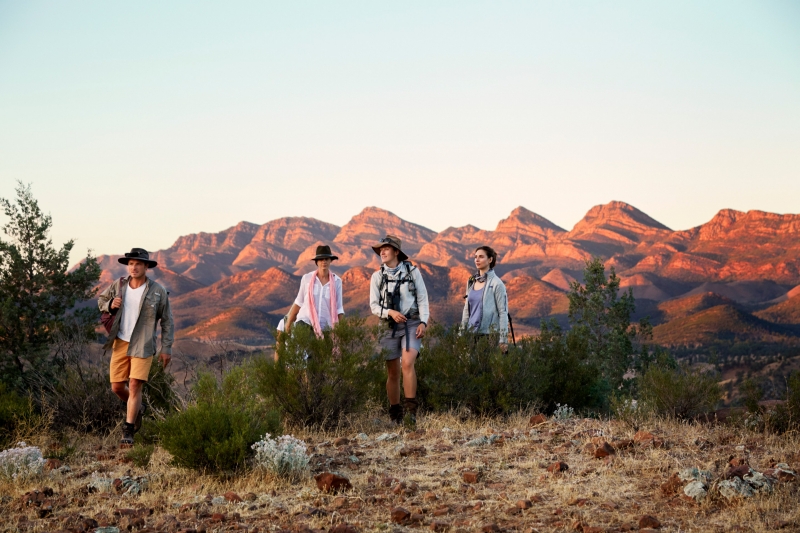 The Arkaba Walk, Ruger's Hill, Flinders Ranges, South Australia © Hugh Stewart