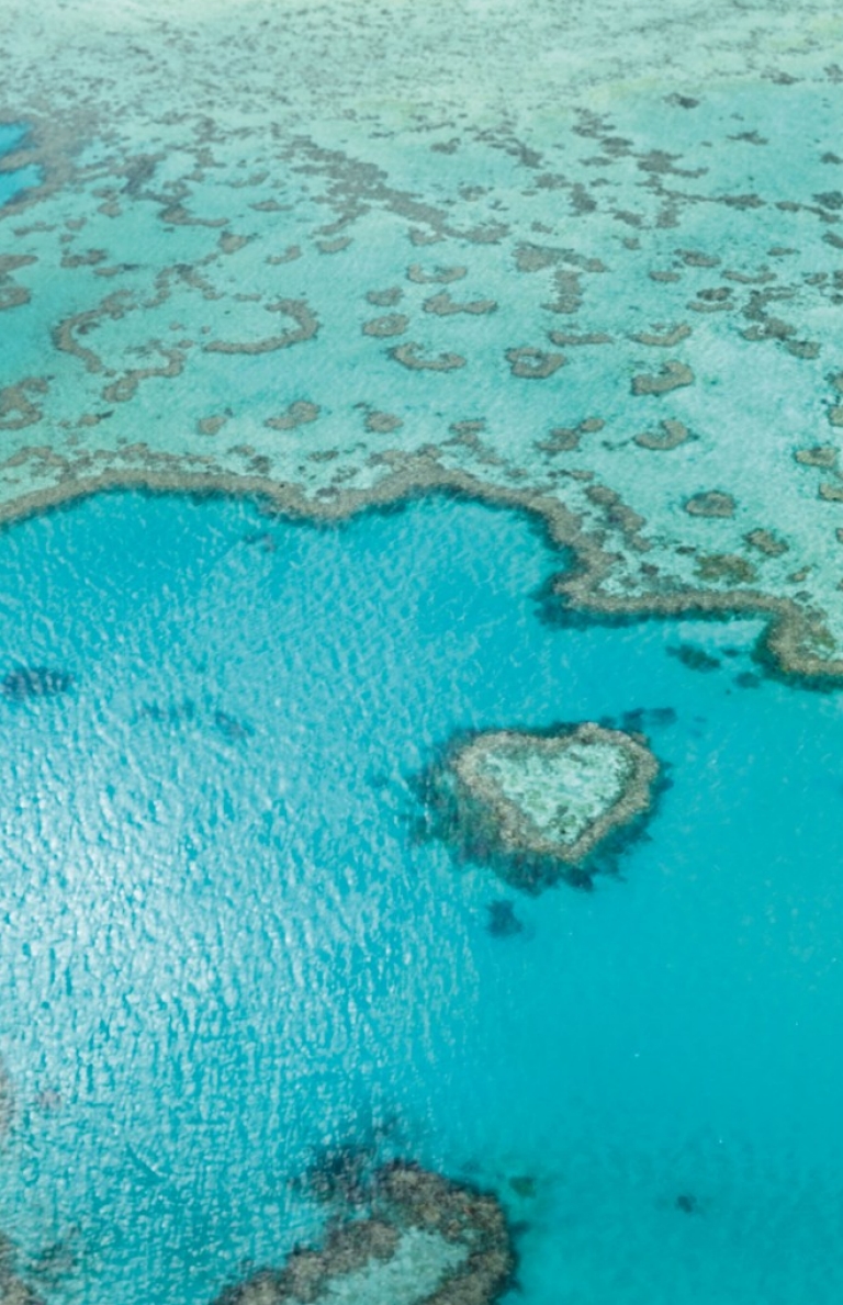 Heart Reef, Queensland, Come and Say G'day © Tourism Australia Heart Reef, Queensland, Come and Say G'day © Tourism Australia
